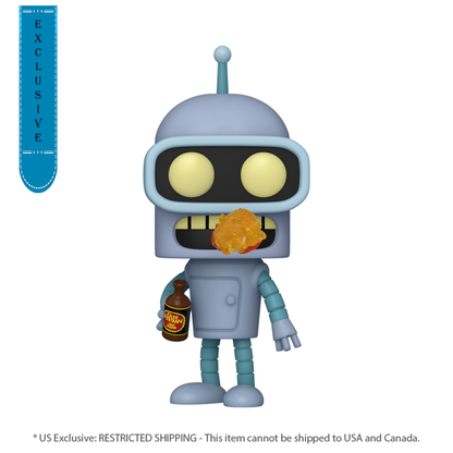 Funko Pop Futurama Bender (with chase) US Exclusive Pop! Vinyl [RS]