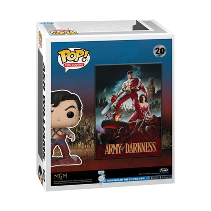 Funko Pop Army of Darkness Ash Williams US Exclusive Pop! Movie VHS Cover [RS]