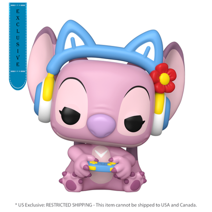 Funko Pop Lilo & Stitch Gamer Angel US Exclusive Pop! Vinyl [RS]