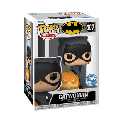 Funko Pop DC Comics Catwoman w/Pumpkin Pop! RS