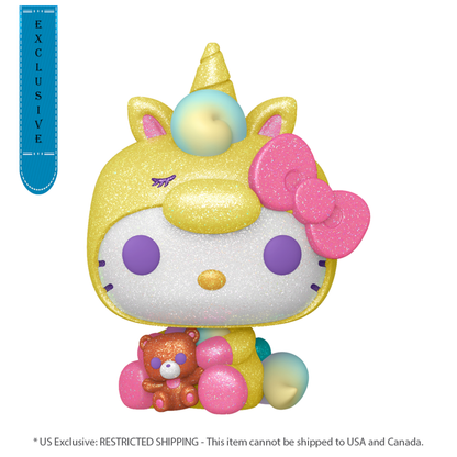 Funko Pop Hello Kitty Hello Kitty Unicorn US Exclusive Diamond Glitter Pop! Vinyl [RS]