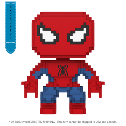 Funko Pop Spider Man Spider Man 8 Bit US Exclusive Pop! Vinyl [RS]