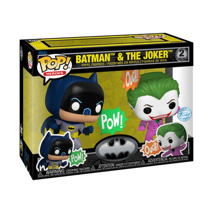Funko Pop Batman: 85th Anniversary Batman & Joker (1966) US Exclusive Pop! Vinyl 2 Pack [RS]