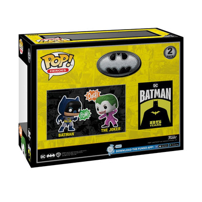 Funko Pop Batman: 85th Anniversary Batman & Joker (1966) US Exclusive Pop! Vinyl 2 Pack [RS]