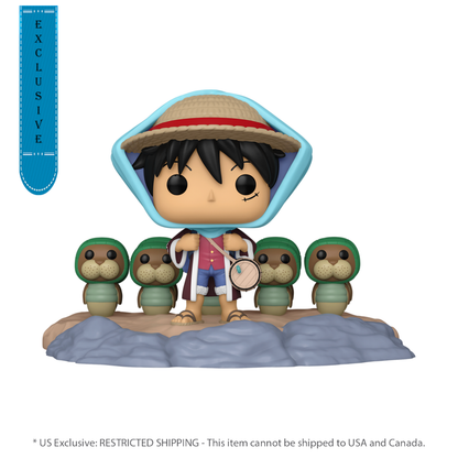 Funko Pop One Piece Luffy Train Kung Fu Dugong Pop! Vinyl Moment [RS]