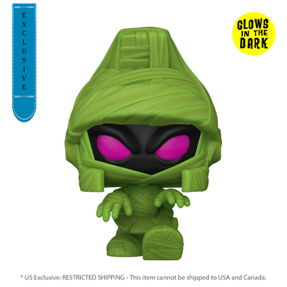 Funko Pop Looney Tunes: Halloween Marvin Mummy US Exclusive Glow Pop! Vinyl [RS]