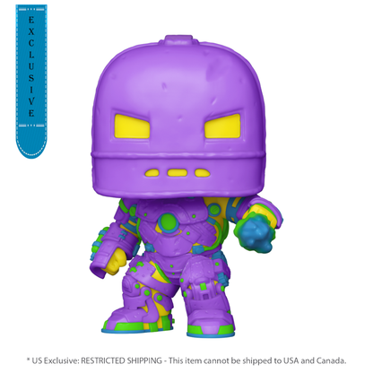 Funko Pop Marvel Comics Iron Man MkI (Infinity Saga) US Exclusive Black Light Pop! Vinyl [RS]