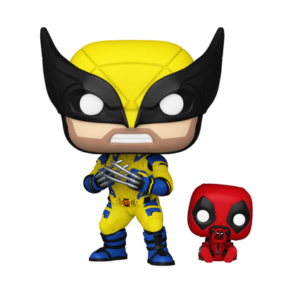 Funko Pop Deadpool & Wolverine Wolverine with Babypool Pop! Vinyl