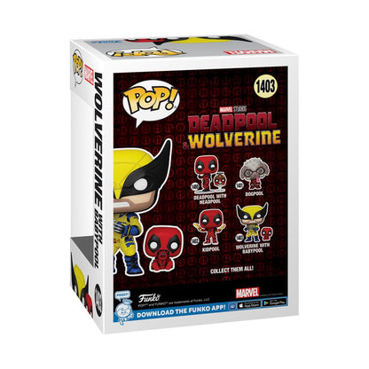 Funko Pop Deadpool & Wolverine Wolverine with Babypool Pop! Vinyl
