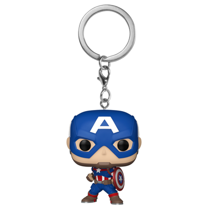 Funko Pop Marvel Comics Captain America New Classics Pop! Keychain