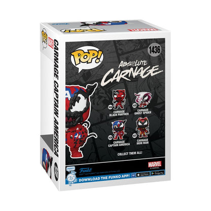 Funko Pop Marvel: Carnageized Captain America Pop! Vinyl