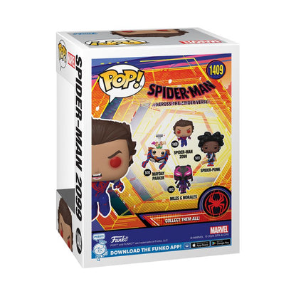 Funko Pop Spider Man: Across the Spider Verse Spider Man 2099 (Unmasked) Pop! Vinyl