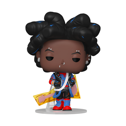 Funko Pop Spider Man: Across the Spider Verse Spider Punk (Unmasked) Pop! Vinyl