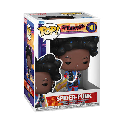 Funko Pop Spider Man: Across the Spider Verse Spider Punk (Unmasked) Pop! Vinyl