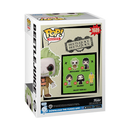 Funko Pop Beetlejuice Beetlejuice Beetlejuice (with chase) Pop! Vinyl