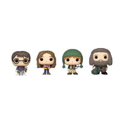 Funko Pop Harry Potter Tree Holiday US Exclusive Pocket Pop! 4 Pack [RS]