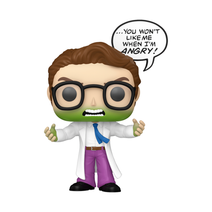 Funko Pop Marvel Comics Bruce Banner "You Won't Like Me When I'm Angry" Pop! Vinyl