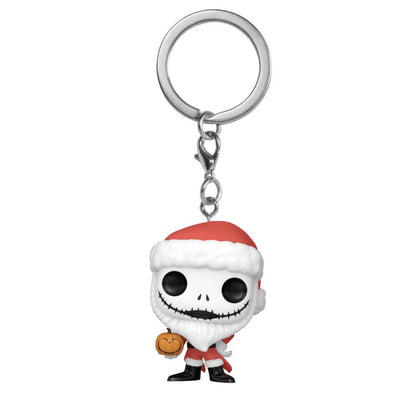 Funko Pop The Nightmare Before Christmas Santa Jack (with Jack o lantern) US Exclusive Pop! Keychain RS