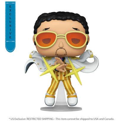 Funko Pop One Piece Borsalino (Admiral Kizaru) US Exclusive Pop! Vinyl [RS]