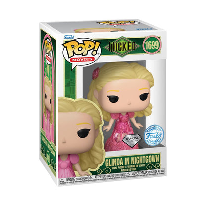 Funko Pop Wicked (2024) Glinda US Exclusive Diamond Glitter Pop! Vinyl [RS]