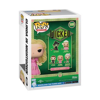 Funko Pop Wicked (2024) Glinda US Exclusive Diamond Glitter Pop! Vinyl [RS]