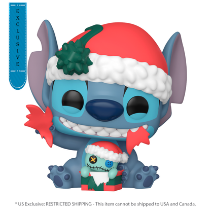 Funko Pop Lilo & Stitch Stitch Unwrapping Gift US Exclusive Pop! Vinyl [RS]