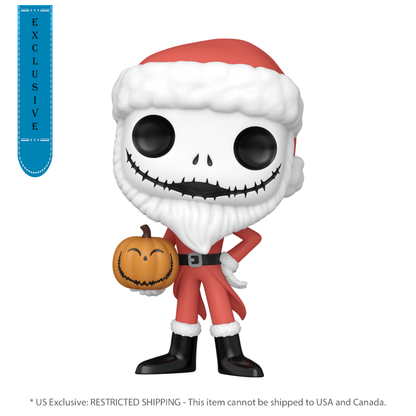 Funko Pop The Nightmare Before Christmas Santa Jack with Jack o lantern US Exclusive Pop! Vinyl [RS]