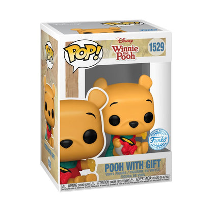 Funko Pop Winnie the Pooh Pooh with gift US Exclusive Pop! Vinyl [RS]