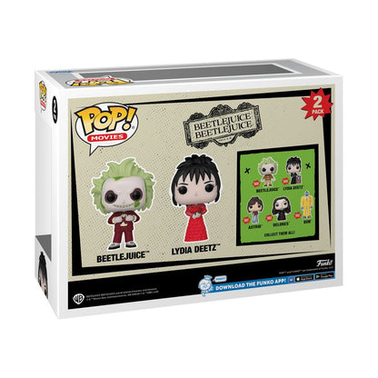 Funko Pop Beetlejuice Beetlejuice Beetlejuice & Lydia Deetz Pop! Vinyl 2 Pack