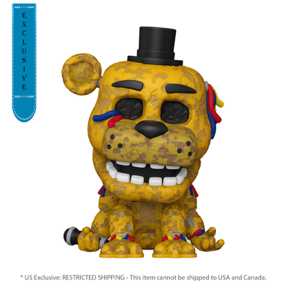 Funko Pop Five Nights at Freddy's Withered Golden Freddy US Exclusive Pop! Vinyl [RS]