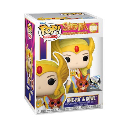 Funko Pop She Ra: 40th Anniversary She Ra with Kowl Pop! Vinyl