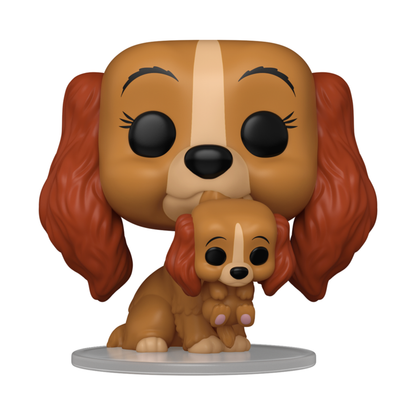 Funko Pop Lady & The Tramp: 70th Anniversary Lady with Puppy Pop! Vinyl