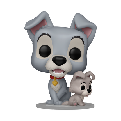 Funko Pop Lady & The Tramp: 70th Anniversary Tramp with Puppy Pop! Vinyl