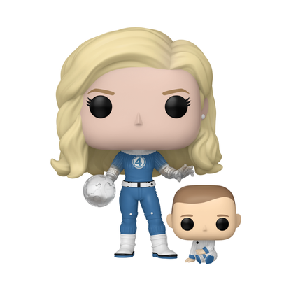 Funko Pop The Fantastic Four: First Steps Invisible Woman & Franklin Pop! Vinyl