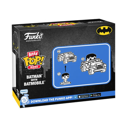 Funko Pop Batman Batman with Batmobile Bitty Pop! Ride
