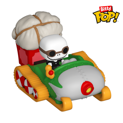 Funko Pop The Nightmare Before Christmas Jack with Snowmobile Bitty Pop! Ride