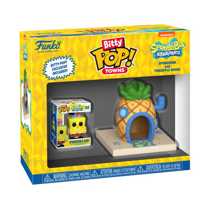 Funko Pop SpongeBob Squarepants SpongeBob's House Bitty Pop! Town
