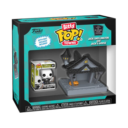 Funko Pop The Nightmare Before Christmas Jack at Home Bitty Pop! Town