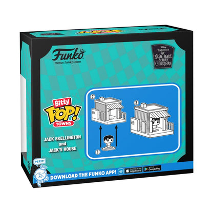 Funko Pop The Nightmare Before Christmas Jack at Home Bitty Pop! Town