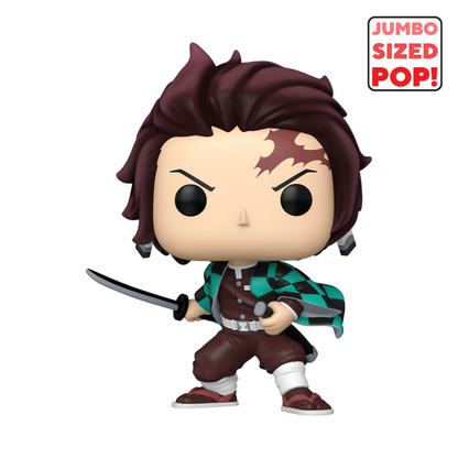 Funko Pop Demon Slayer Tanjiro 10" Pop! Vinyl