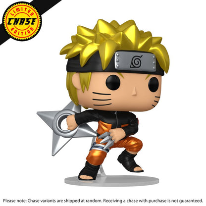 Funko Pop Naruto Naruto Uzumaki with Shuriken (with chase) Pop! Vinyl