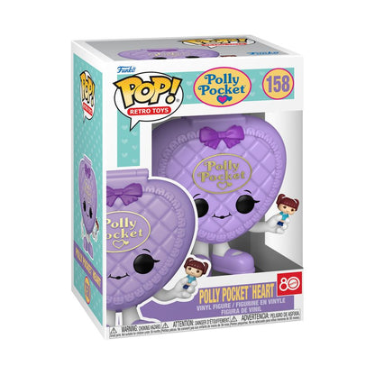 Funko Pop Retro Toys: Polly Pocket Heart Shell (Purple) Pop! Vinyl