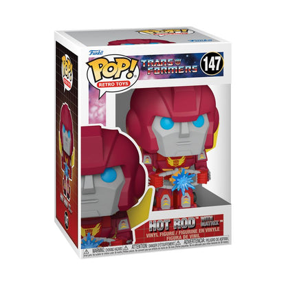 Funko Pop Transformers Hot Rod with Matrix Pop! Vinyl