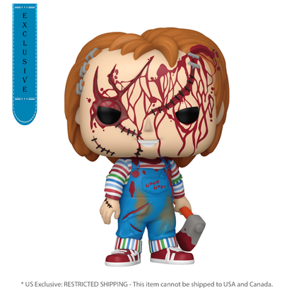 Funko Pop Bride of Chucky Chucky (Battle Damaged) Pop! RS