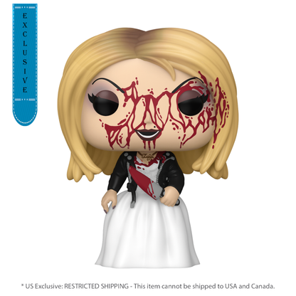 Funko Pop Bride of Chucky Tiffany (Battle Damaged) Exclusive Pop! RS