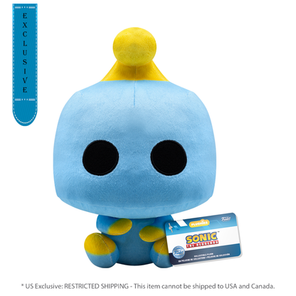 Funko Pop Sonic the Hedgehog Blue Chao 7" US Exclusive Plush [RS]