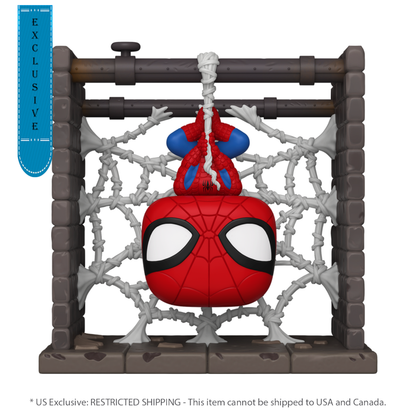 Funko Pop Marvel Comics Spider Man in Webs US Exclusive Pop! Deluxe [RS]
