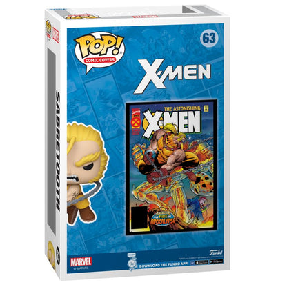 Funko Pop Marvel Comics Sabretooth (Age of Apocalypse) US Exclusive Pop! Comic Cover [RS]