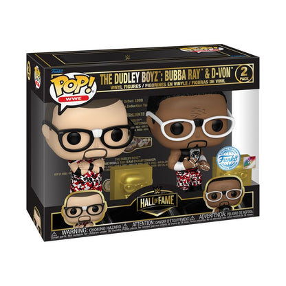 Funko Pop WWE: Hall of Fame Dudley Boyz Red Camo Pop! 2PK RS