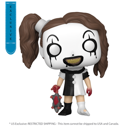Funko Pop Terrifier Little Pale Girl US Exclusive Glow Pop! Vinyl [RS]